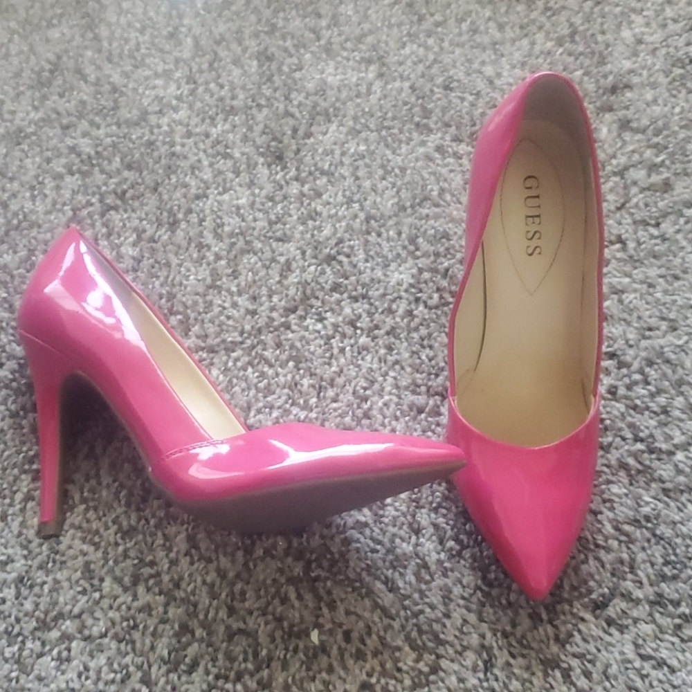 Pink heels
